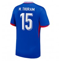 Echipament fotbal Franţa Marcus Thuram #15 Tricou Acasa European 2024 maneca scurta